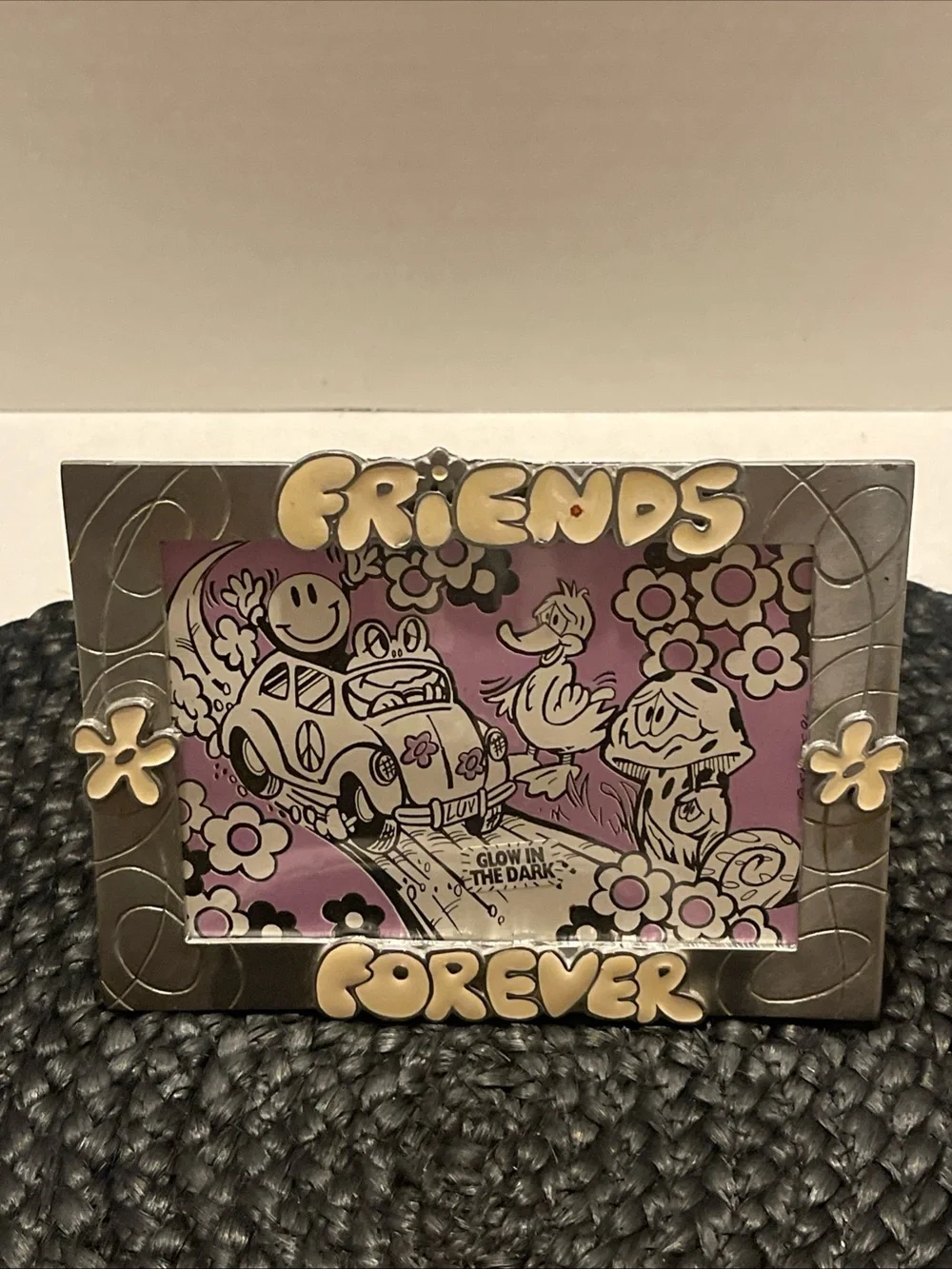 Friends Forever Pink Silver Picture Frame